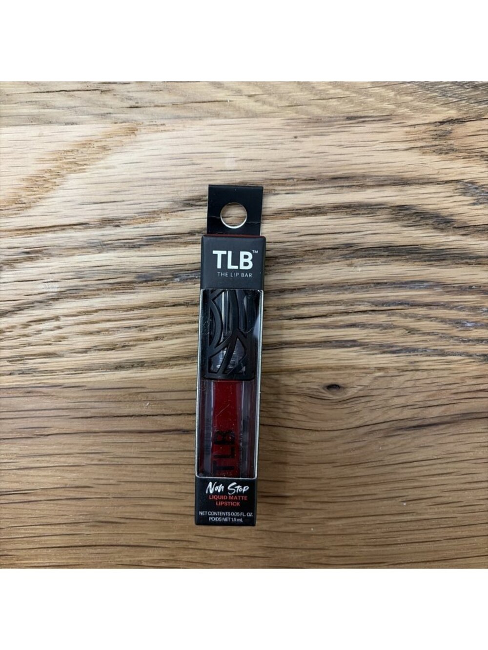TLB The Lip Bar Non Stop Liquid Matte Lipstick Long Wear Jojoba Oil Mini .05 Oz